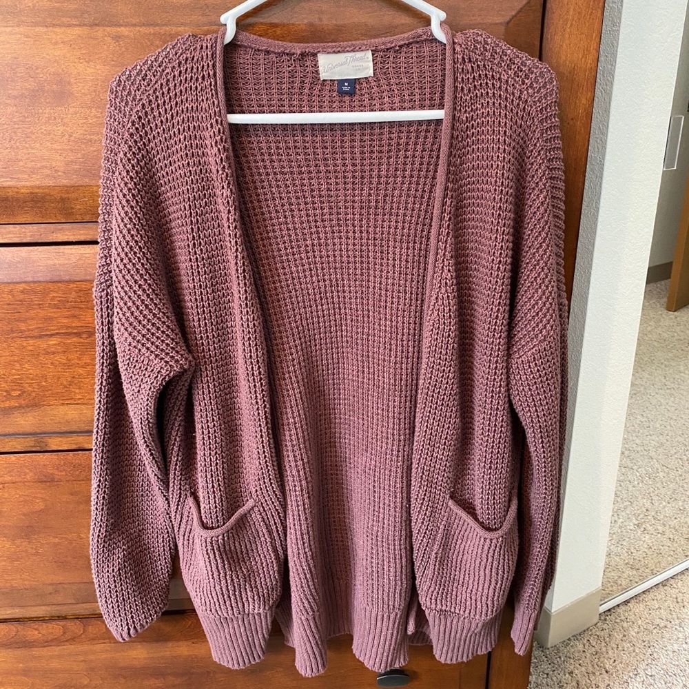 Universal Thread Mauve Cardigan
